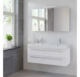 Ensemble de meubles de salle de bains Bando 120 cm lavabo double